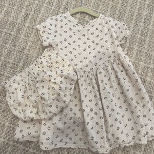 Quincy Mae dress & bloomers